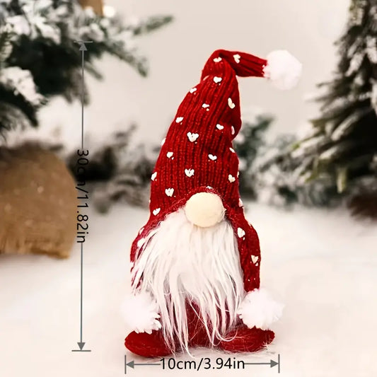 NNETM 1pc Christmas Gnome Plush Doll - Christmas Ornament, Room Decor, Mothers Day Gift-1