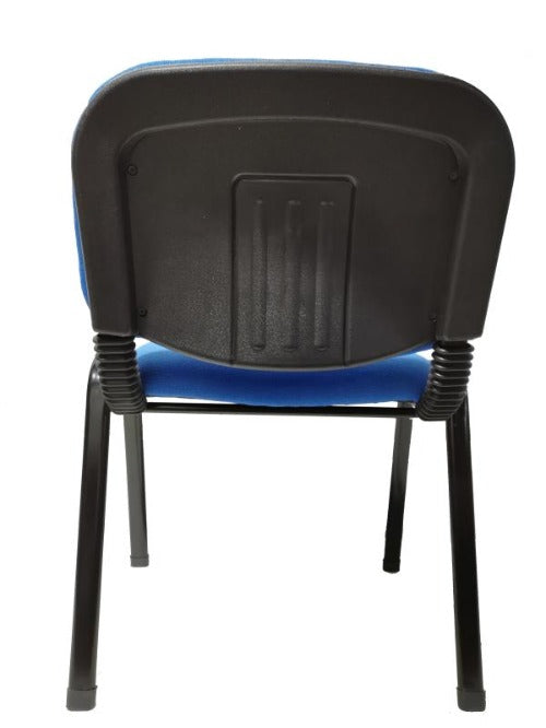 Stackable Office Conference Visitor and Community Chairs (Set of 7-Blue)-4