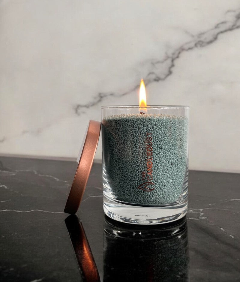 Emerald unscented Candle Sand 330g/0.73lbs-1