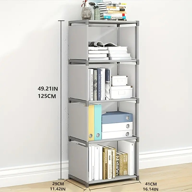 From classics to contemporary, this five-tier bookshelf has room for it all-2
