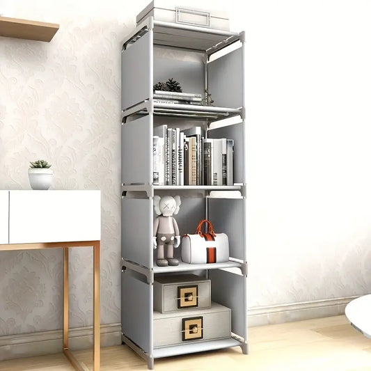 From classics to contemporary, this five-tier bookshelf has room for it all-1