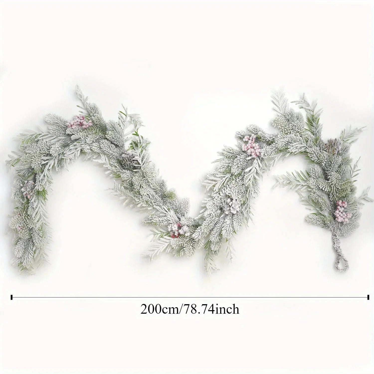 Red Berry Christmas Wreath Holiday Decor-3