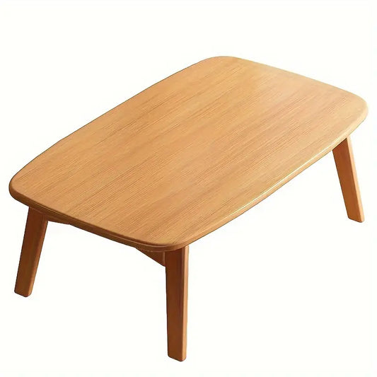 Low-Rise Design Bamboo Folding Table-0