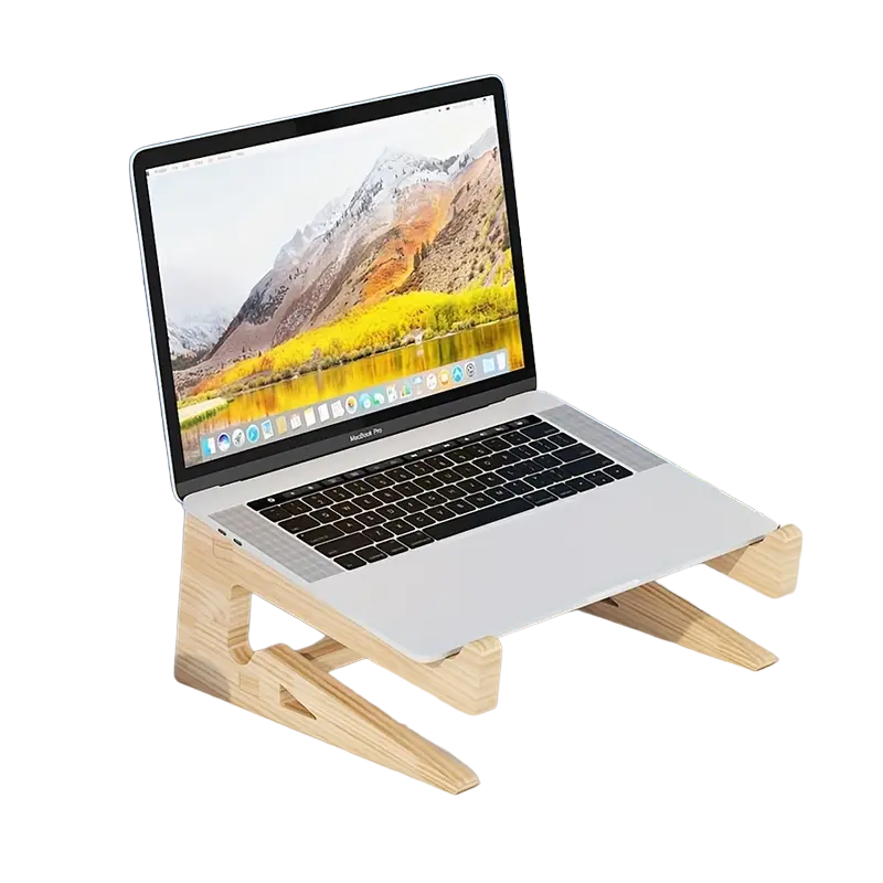 Keep your laptop and tablet within easy reach with this multifunctional laptop stand-0