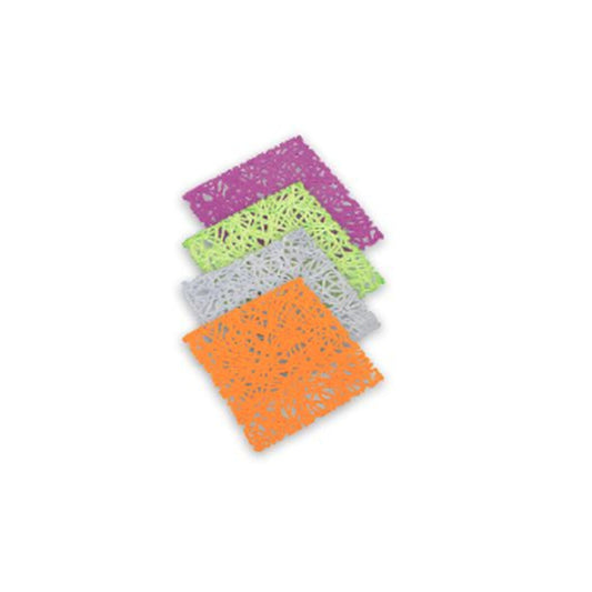 Draining Rack for Kitchen Sink Metaltex PVC Geometric Multicolour 32 x 32 cm-1
