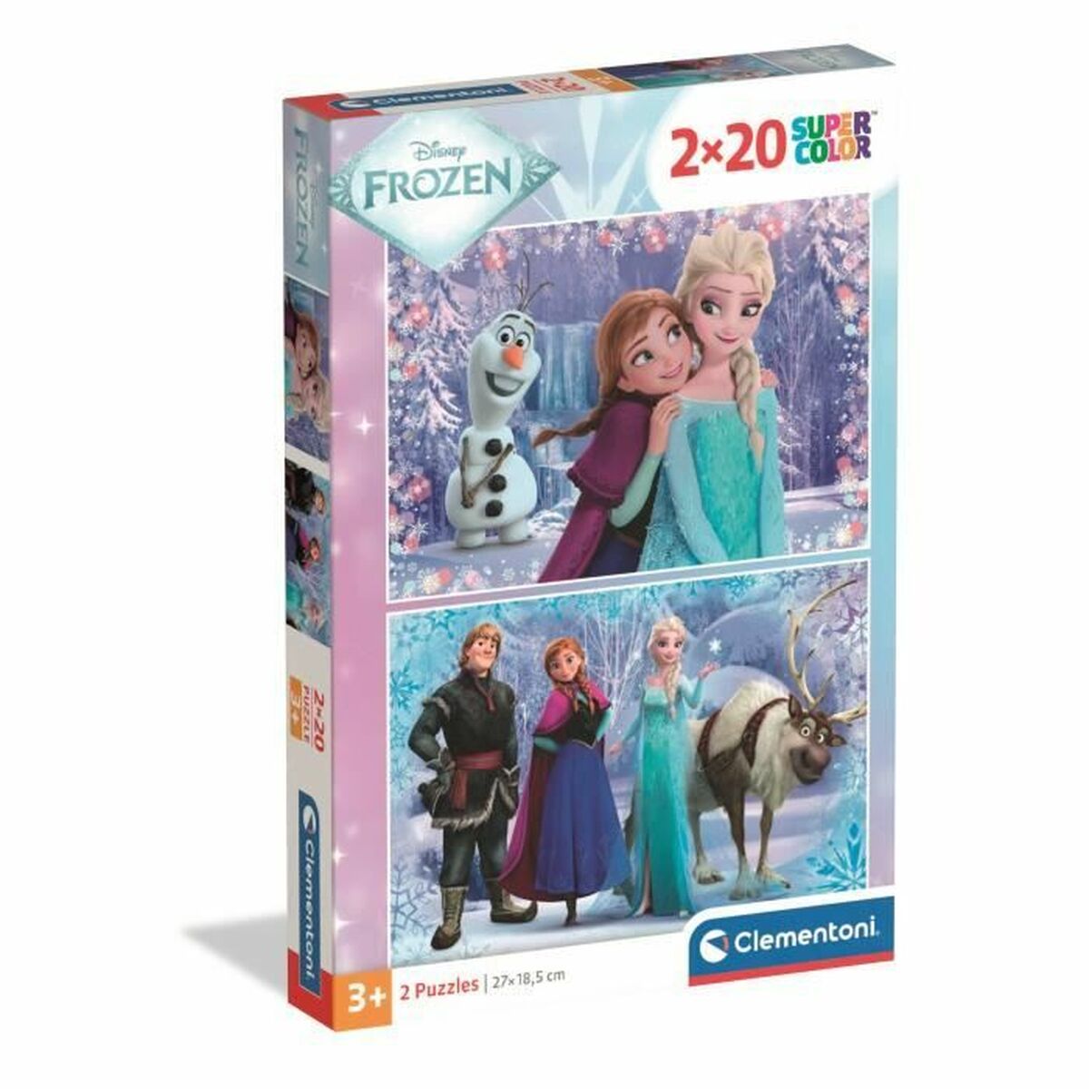 Puzzle Clementoni Frozen 2 (2 Units)-0