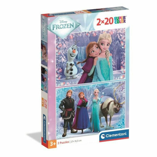 Puzzle Clementoni Frozen 2 (2 Units)-0