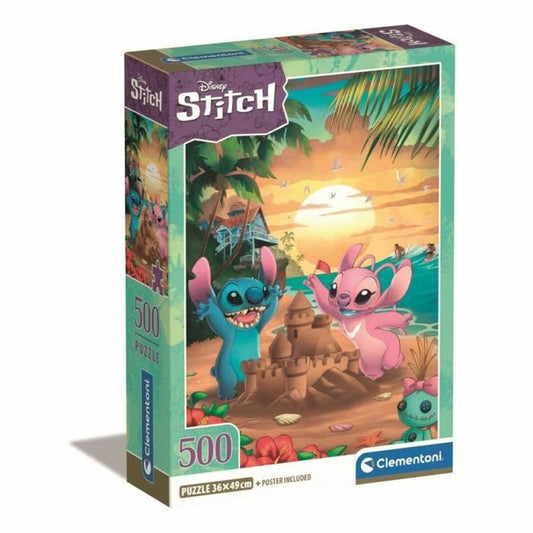 Puzzle Clementoni Stitch 500 Pieces-0