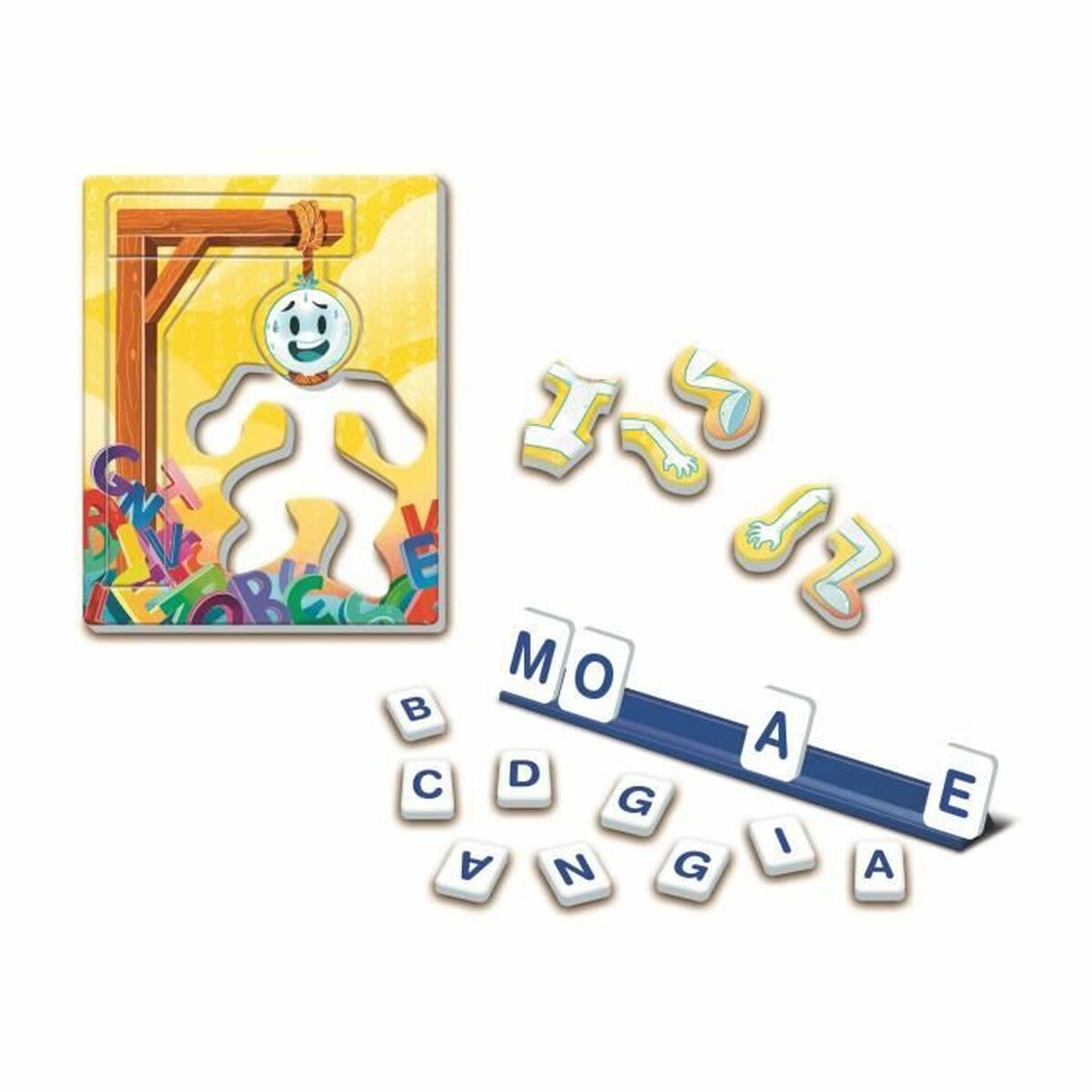 Board game Clementoni Le pendu-4