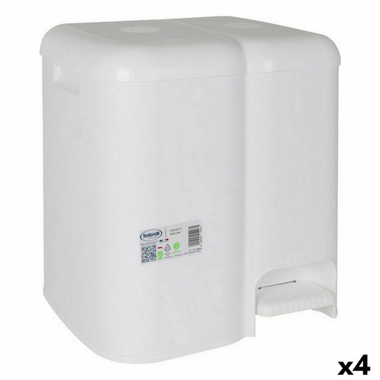 Waste bin Tontarelli Patty White (4 Units)-0