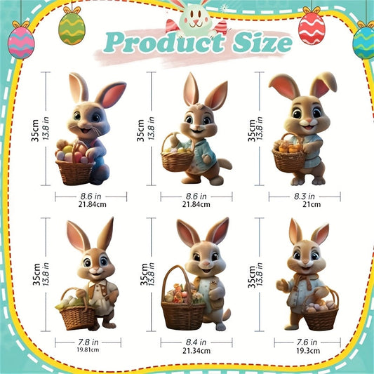 Easter Bunny Garden Decoration Set (6pcs)-1