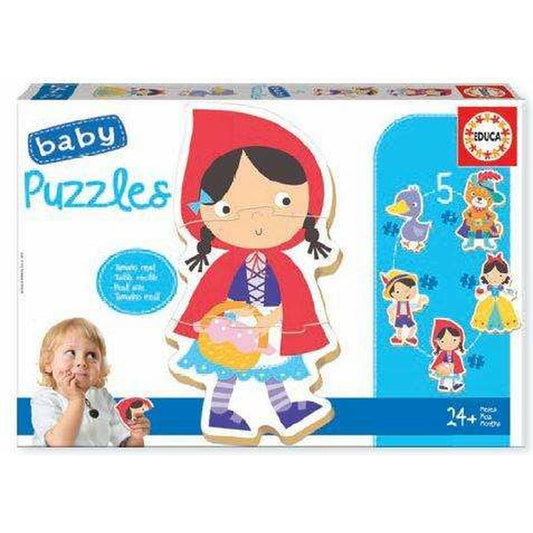 Child's Puzzle Educa Folk Tales 5 Pieces-1