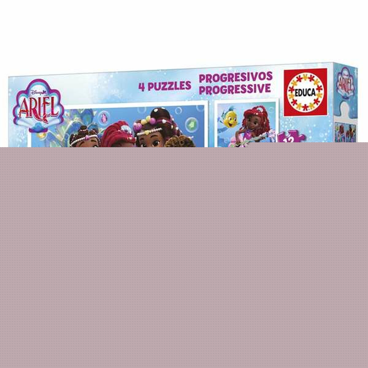 4-Puzzle Set Educa Ariel-0