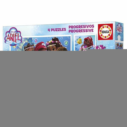 4-Puzzle Set Educa Ariel-0