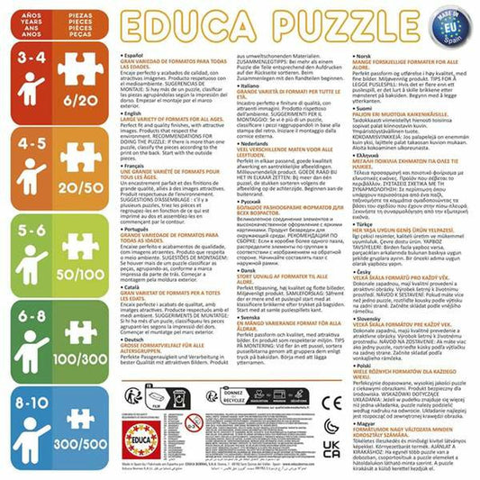 4-Puzzle Set Educa Ariel-1