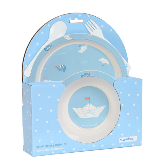 Children’s Dinner Set Safta Ship Polyurethane (4 Pieces)-0