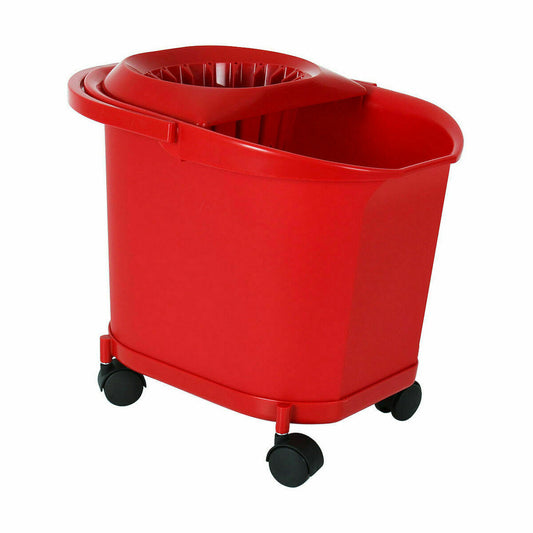 Cleaning bucket 16 L Red (6 Units)-1