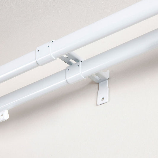 Curtain rail brackets Stor Planet Cintacor Central White-1