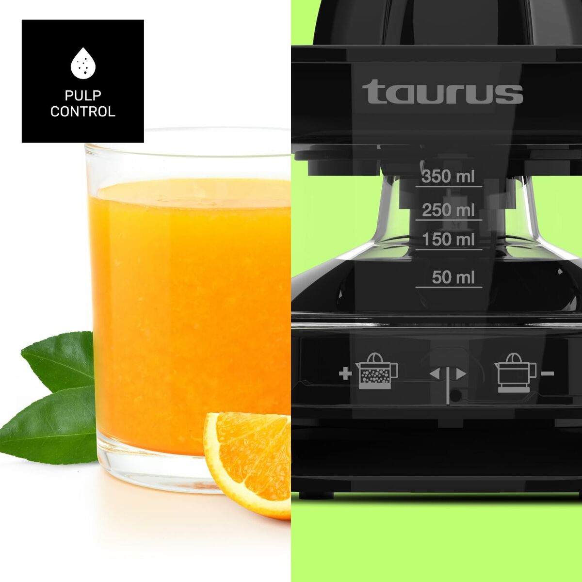 Electric Juicer Taurus TC350 NERO 25 W Black 350 ml-2