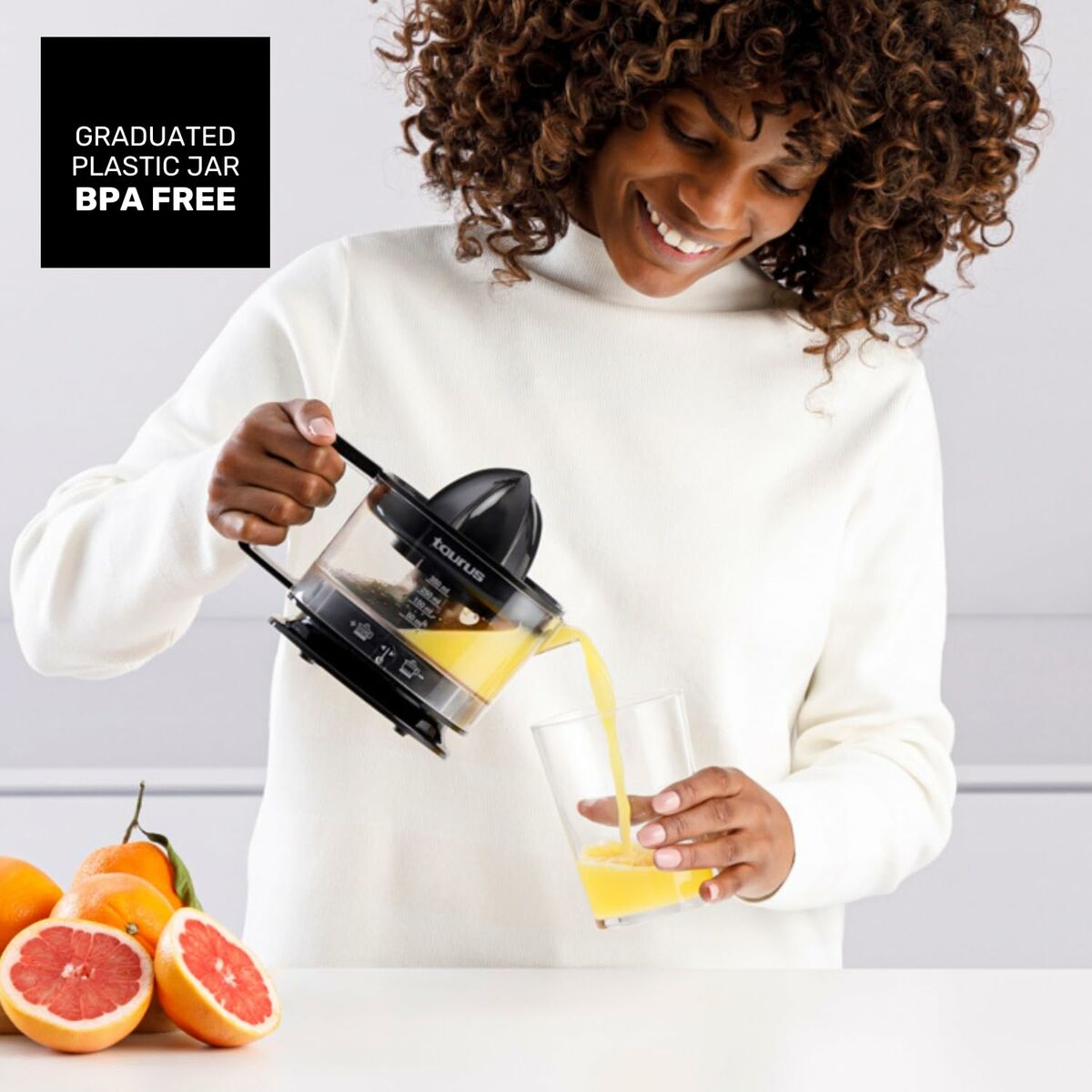 Electric Juicer Taurus TC350 NERO 25 W Black 350 ml-3