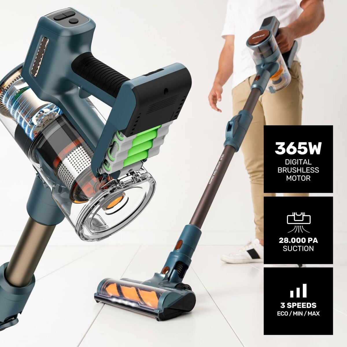 Stick Vacuum Cleaner Taurus DIGITAL FLEX-10