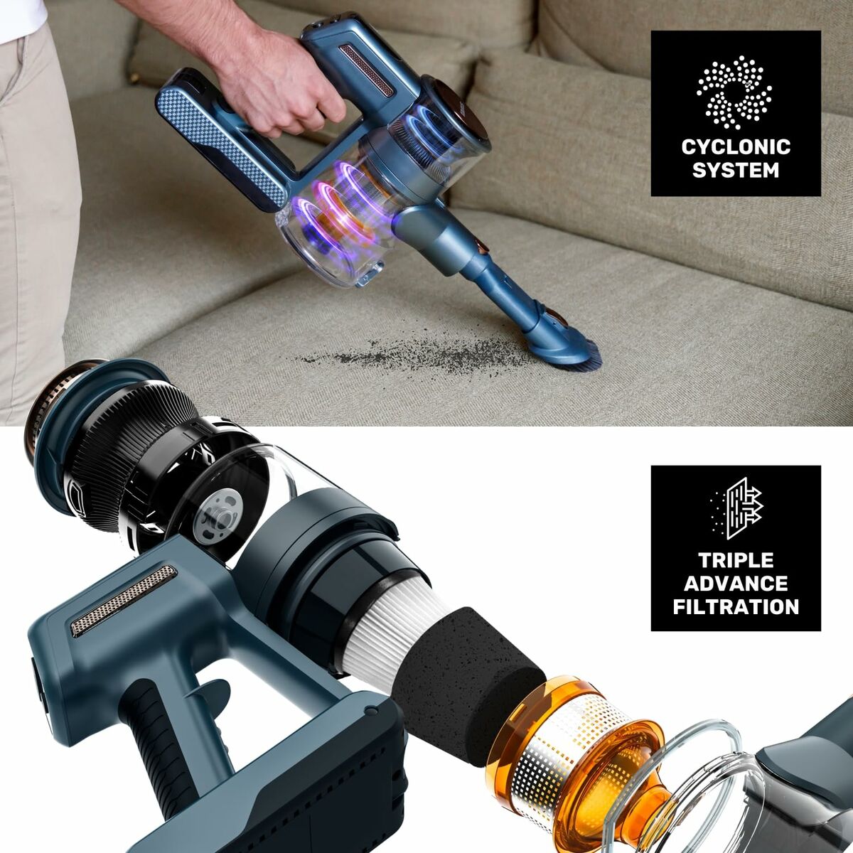 Stick Vacuum Cleaner Taurus DIGITAL FLEX-7