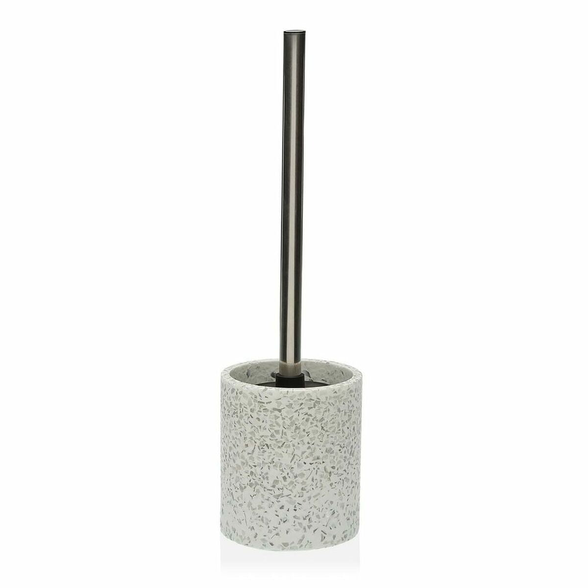 Toilet Brush Versa White Resin (10 x 37 x 10 cm)-0