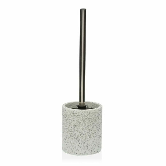 Toilet Brush Versa White Resin (10 x 37 x 10 cm)-0