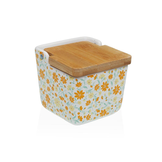 Salt Shaker with Lid Versa Ceramic 8,8 x 8,5 x 8,8 cm-0