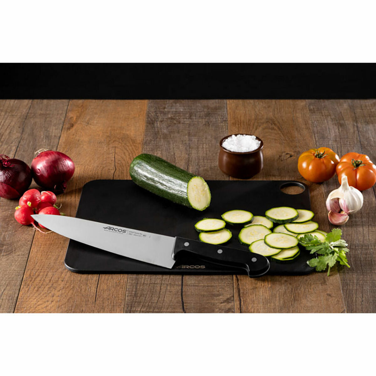Kitchen Knife Arcos serie universal Black Steel 25 cm-2