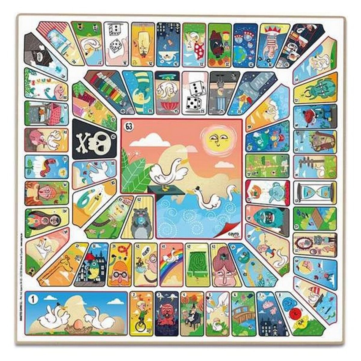 Parchís and Oca Board Cayro T-131/A-2