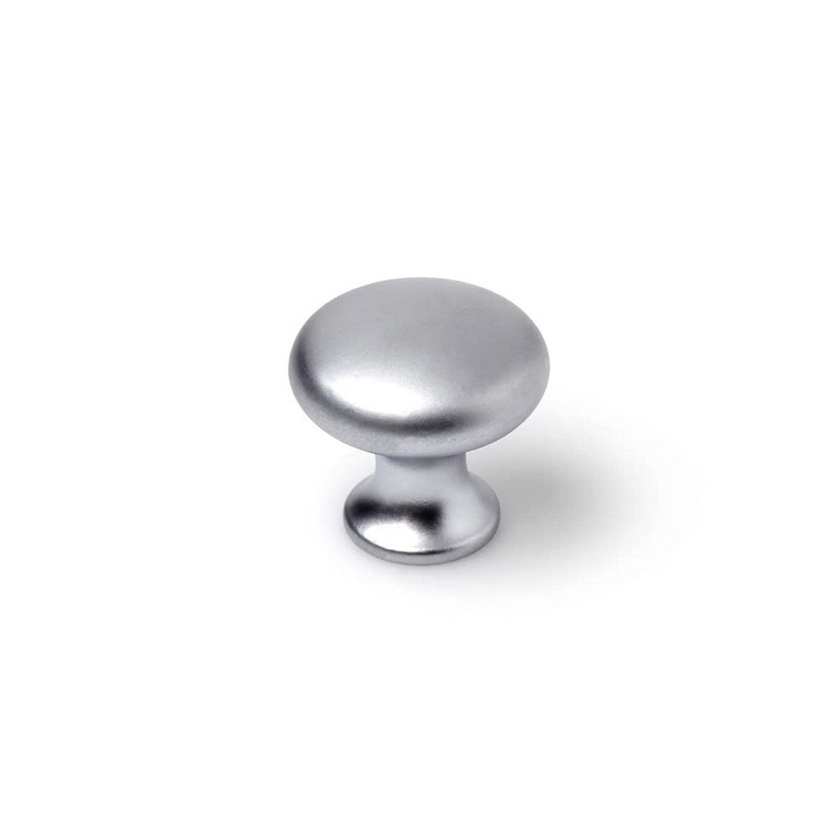 Doorknob Rei Silver Metal Ø 25 x 24 mm Circular Matte finish 4 Pieces-0