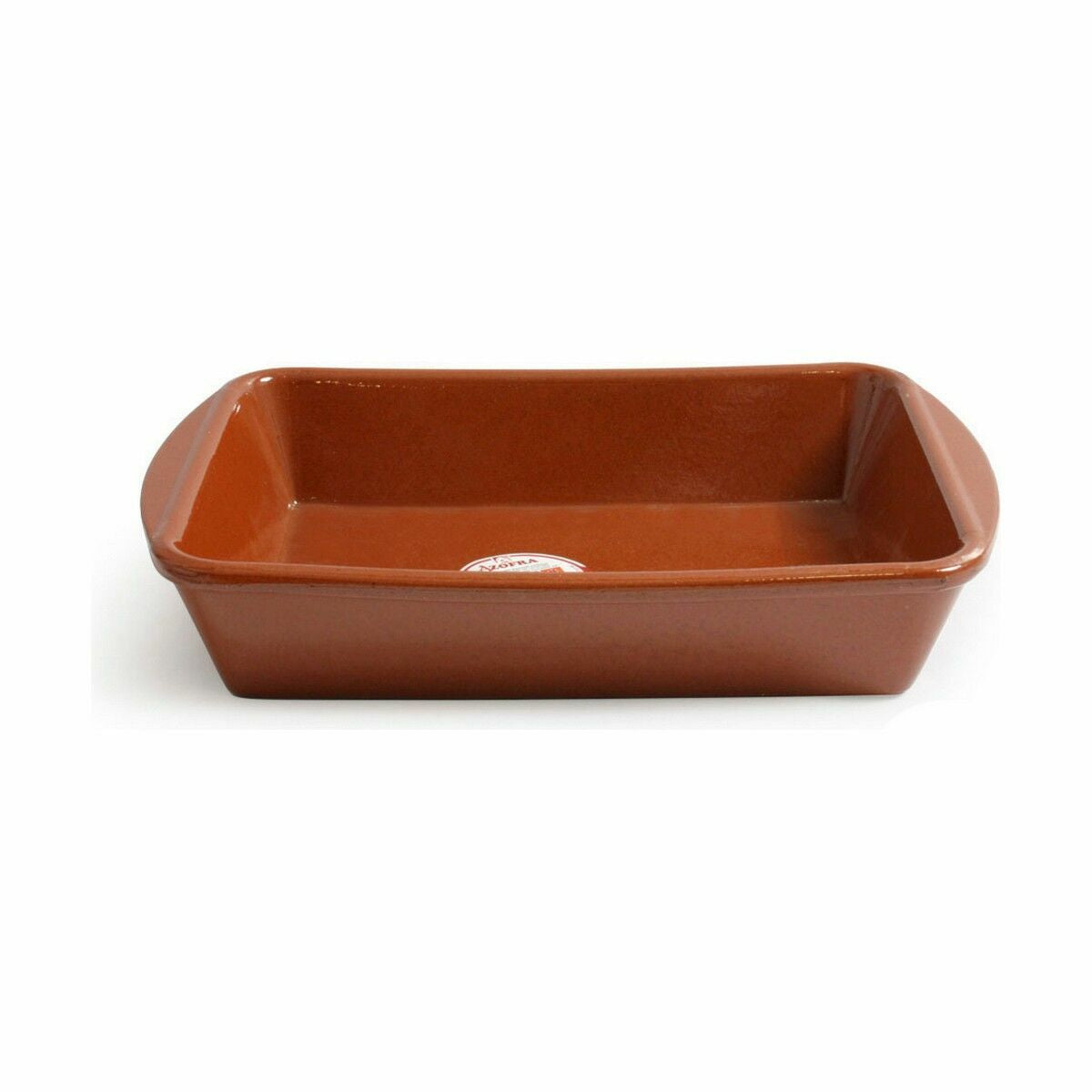 Serving Platter Azofra Baked clay Rectangular 29 x 20 x 6 cm (4 Units)-1