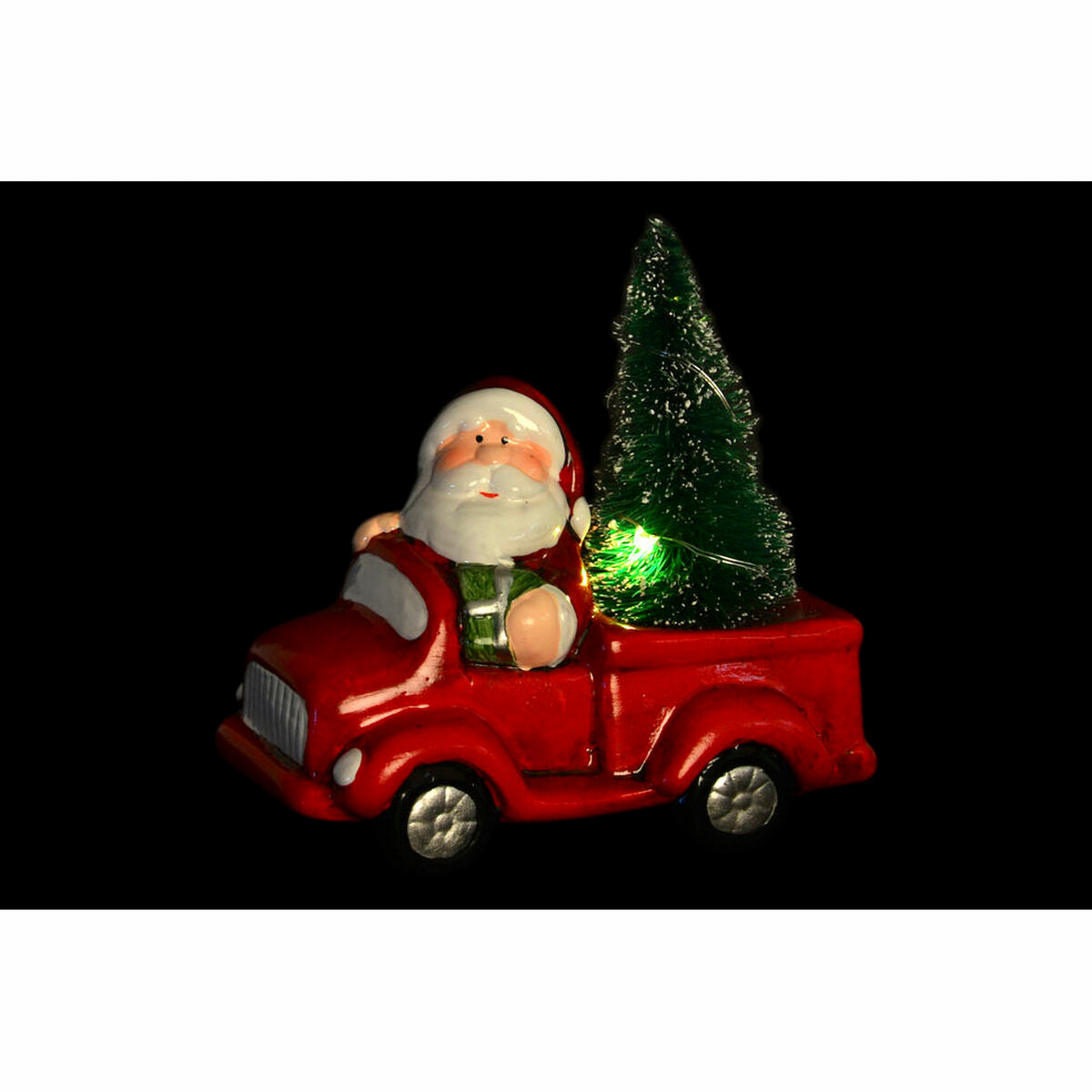 Decorative Figure DKD Home Decor Terracotta Christmas Father Christmas (11 x 7 x 11 cm)-2