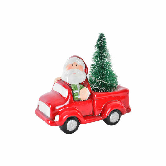 Decorative Figure DKD Home Decor Terracotta Christmas Father Christmas (11 x 7 x 11 cm)-0