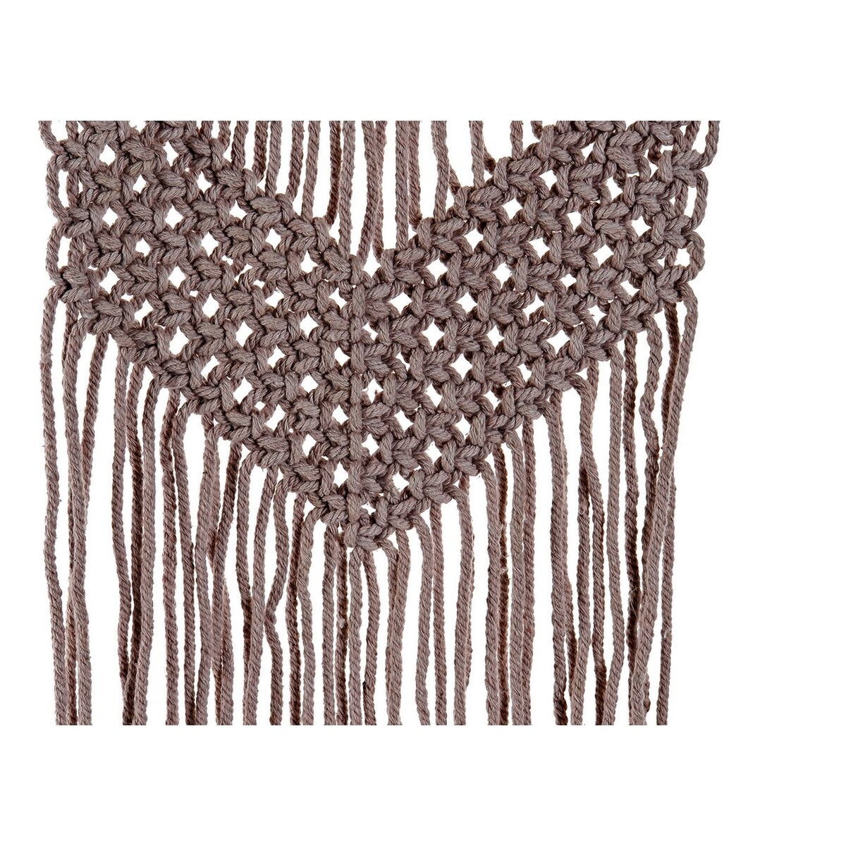Hanging decoration DKD Home Decor Purple Light brown Bamboo-1