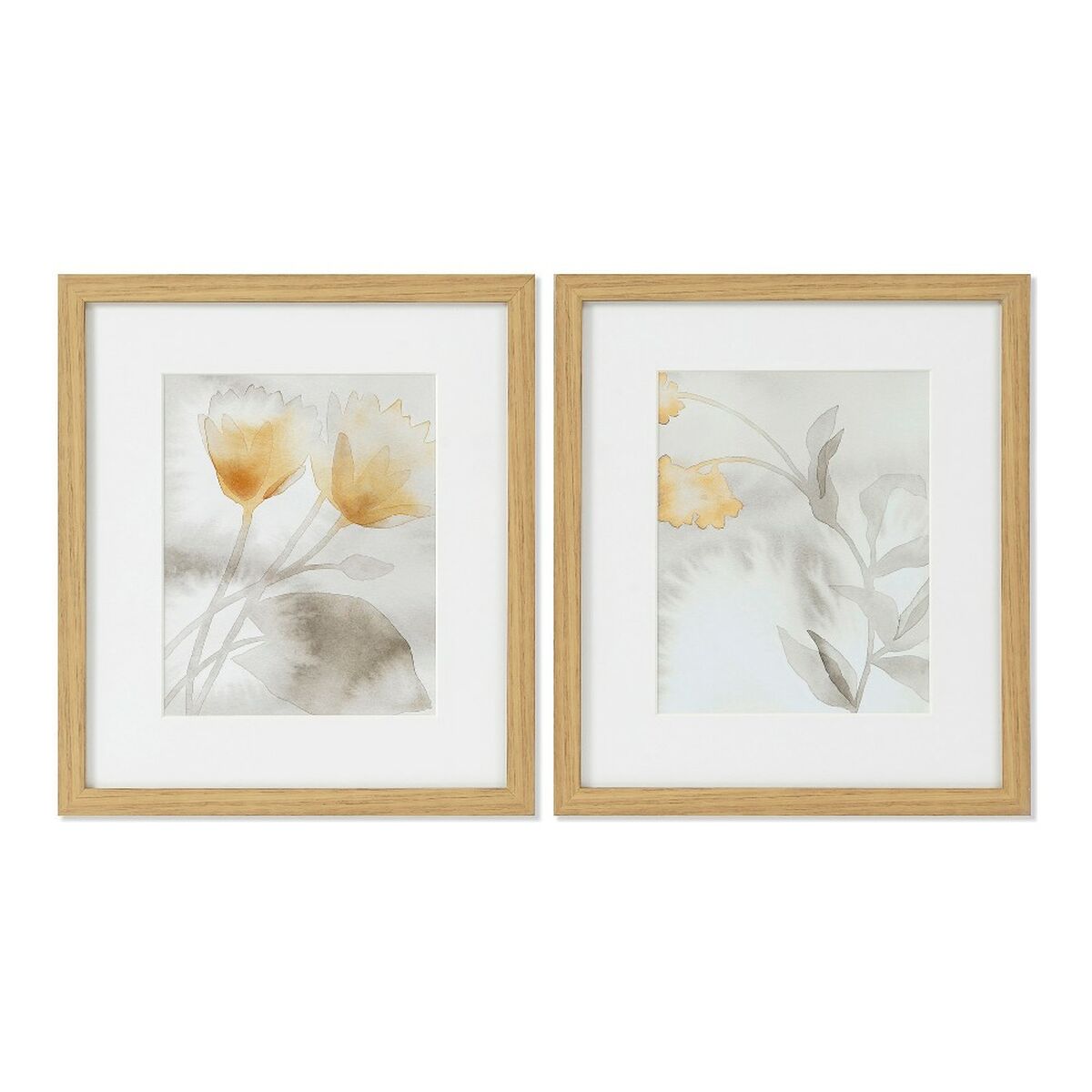 Canvas DKD Home Decor Crystal Canvas 33 x 3 x 38 cm-0