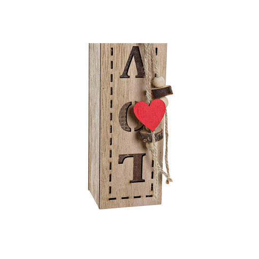 Lighting decoration DKD Home Decor Christmas Natural (6,5 x 7,5 x 36 cm) (2 Units)-1