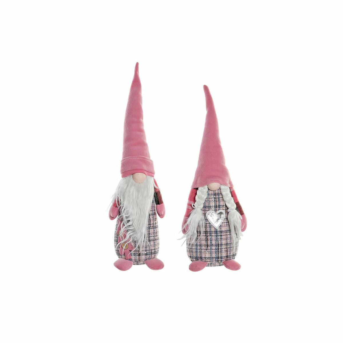 Christmas bauble DKD Home Decor Polyester (15 x 13 x 45 cm) (2 pcs)-0