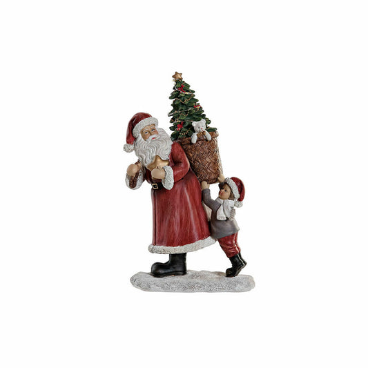 Decorative Figure DKD Home Decor Father Christmas Resin (15 x 11 x 27 cm)-0