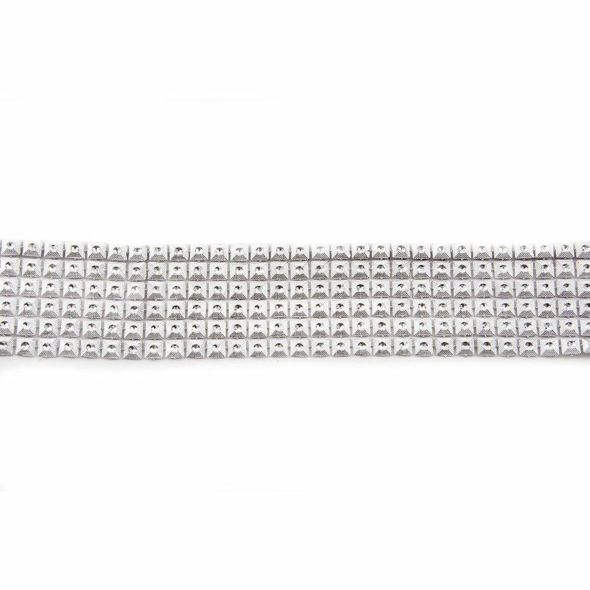 Christmas garland DKD Home Decor Golden Silver PVC 300 x 5 x 0,1 cm-1