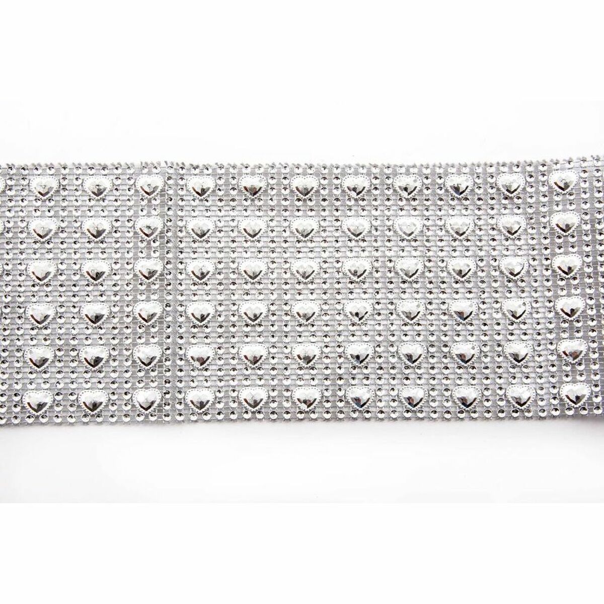 Christmas garland DKD Home Decor Golden Silver PVC 150 x 12 x 0,1 cm-1
