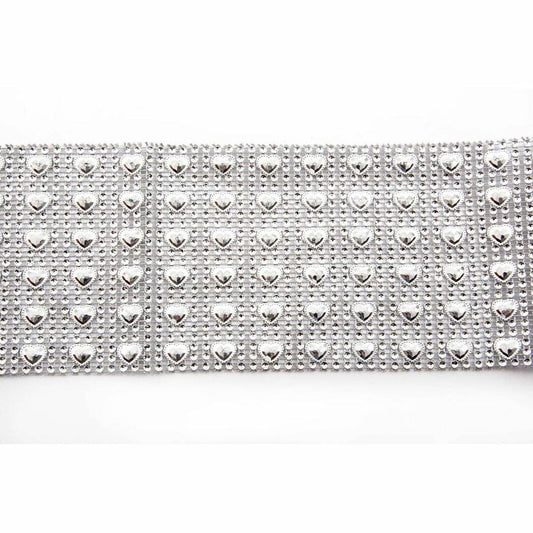 Christmas garland DKD Home Decor Golden Silver PVC 150 x 12 x 0,1 cm-1