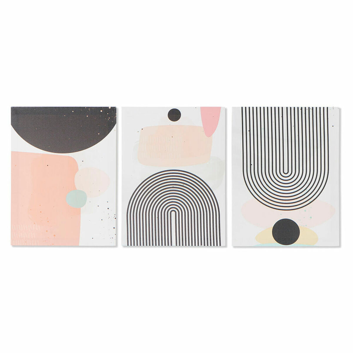 Canvas DKD Home Decor Canvas MDF Wood 30 x 1,8 x 40 cm-0
