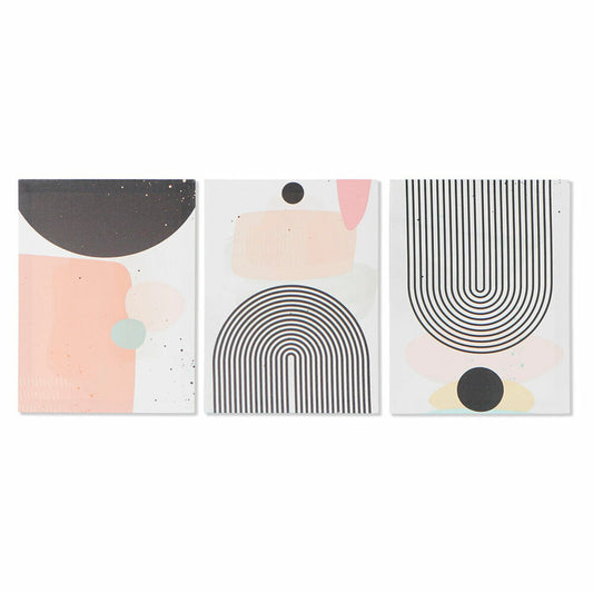 Canvas DKD Home Decor Canvas MDF Wood 30 x 1,8 x 40 cm-0