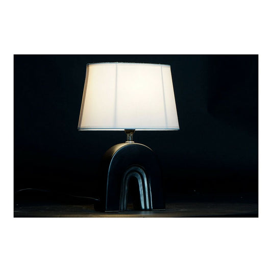 Desk lamp DKD Home Decor Ceramic Black Polyester (20 x 20 x 31 cm) (2 pcs)-0