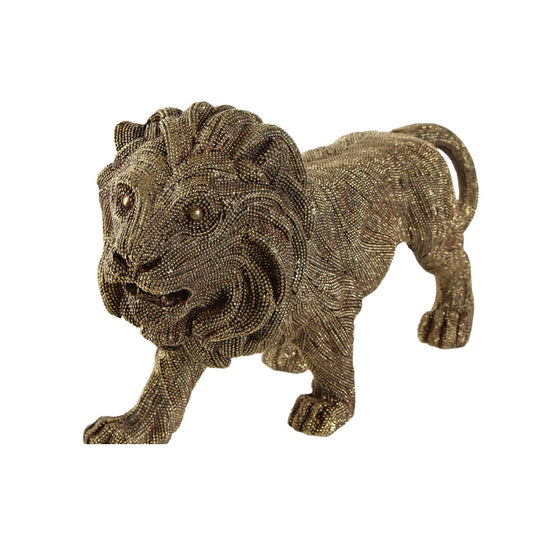 Decorative Figure DKD Home Decor Golden Colonial Lion 30 x 9,4 x 16,7 cm-1
