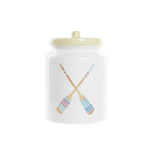 Tin DKD Home Decor Oars 4 Pieces Dolomite 15 x 15 x 22 cm-0