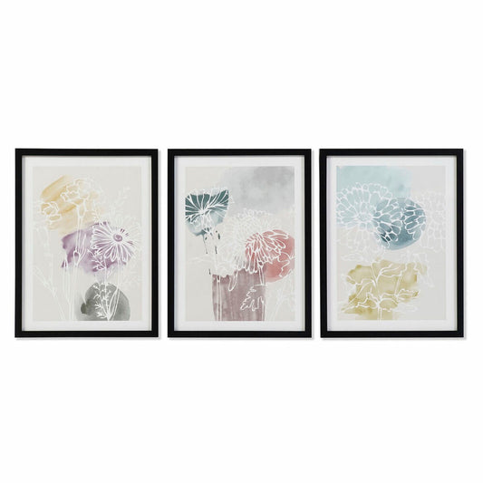 Painting DKD Home Decor polystyrene MDF Wood 30 x 3 x 40 cm-0