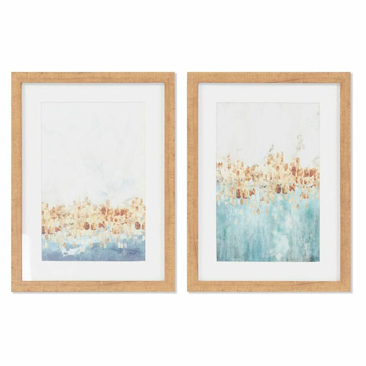 Painting DKD Home Decor Abstract (30 x 2,5 x 40 cm) (2 Units)-0